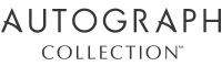 The image shows the text “AUTO GRA PH COLLECTION” on a black background, suggesting an autograph collection brand.